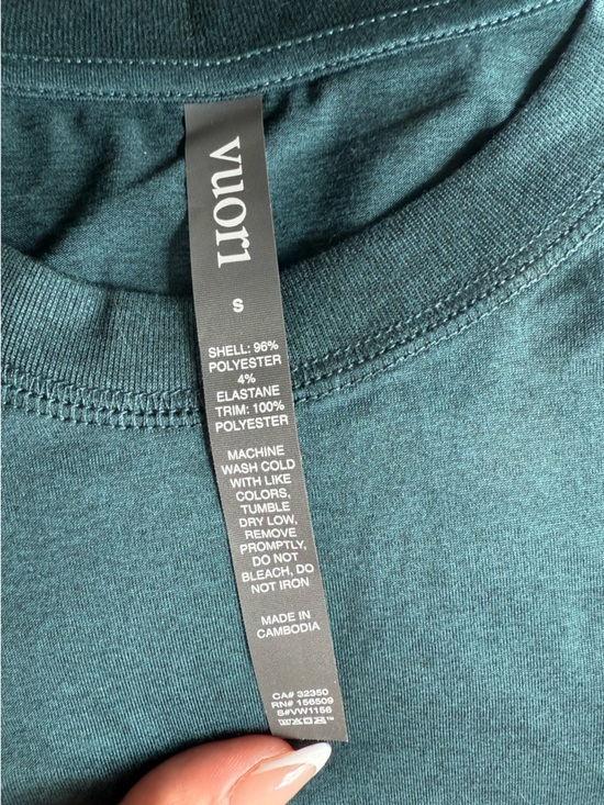 VUORI - Energy Top Long Tank - Moss Heather - Picture 5 of 6